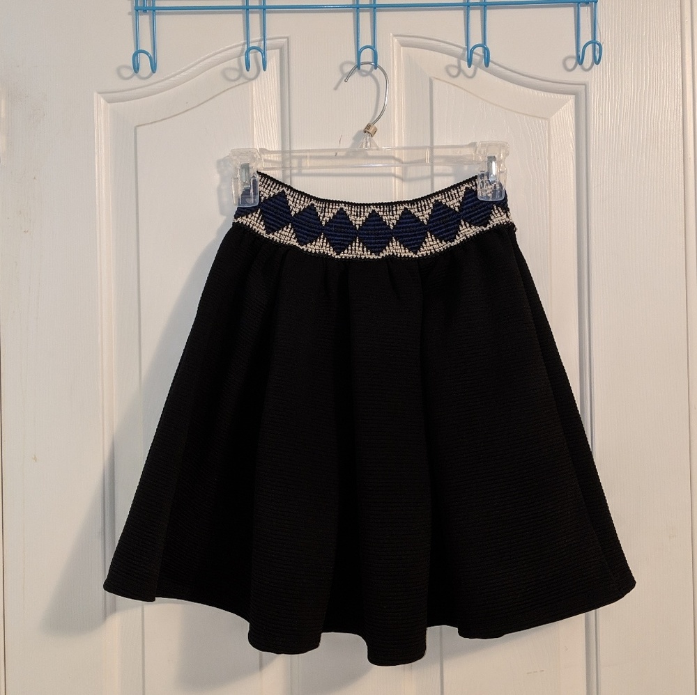 Black Circle Skirt